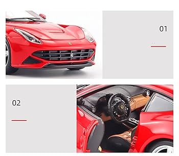 Amazon.co.jp: モデルカーのおもちゃ 1:24 フェラーリ F12